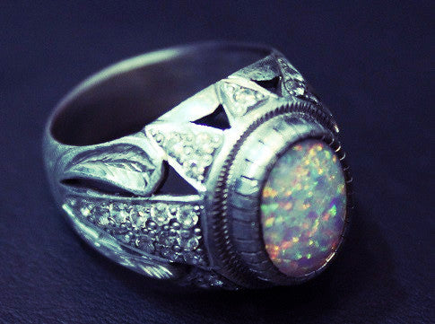 خاتم رجالي أوبال