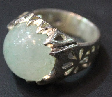 خاتم رجالي زمرد روسي