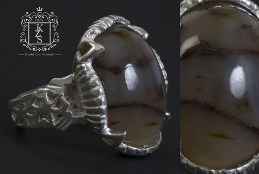 خاتم رجالي عقيق سليماني
