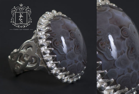 خاتم رجالي عقيق سليماني